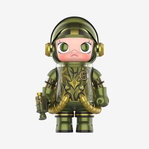Brand New Pop Mart Mega Space Molly 100% Clot - Olive Alienegra